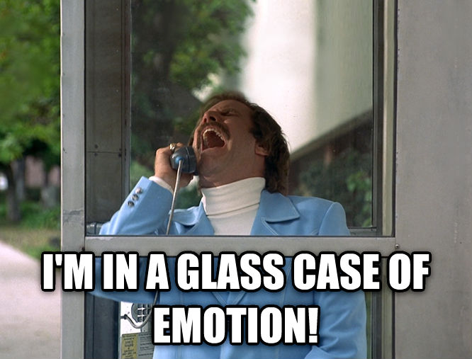 I'm in a glass case of emotion! Hamilton Lindley Blog